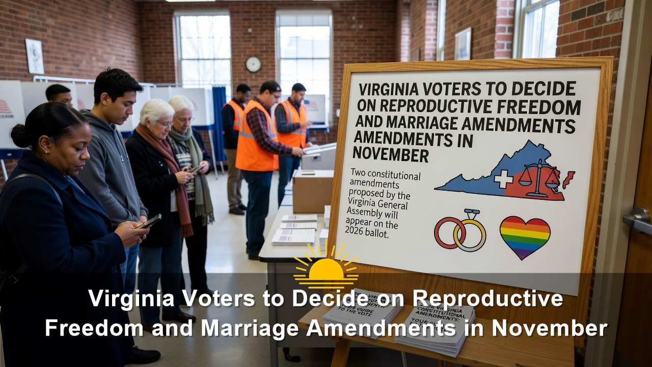 Virginia Voters to Decide on Killing Babies and Gay Marriage Amendments in November