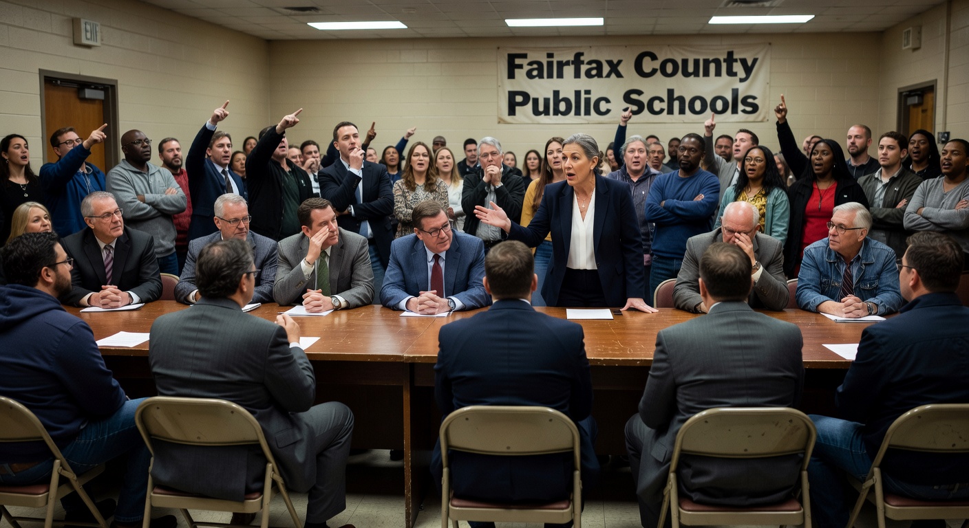 Tensions Escalate at Fairfax County School Board Meeting Over Vote on Unfinished Calendar