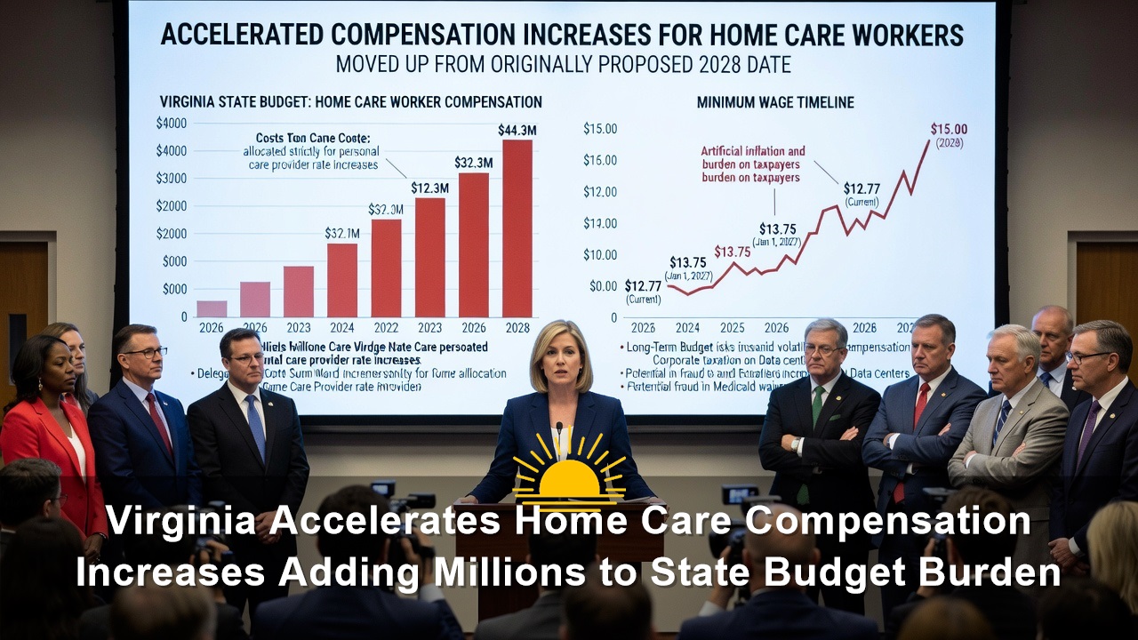 Virginia Accelerates Home Care Compensation Increases Adding Millions to State Budget Burden