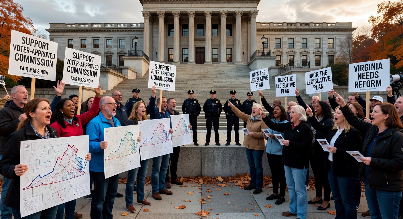 Virginia Referendum Pits Redistricting Proposals Against Voter-Approved Commission