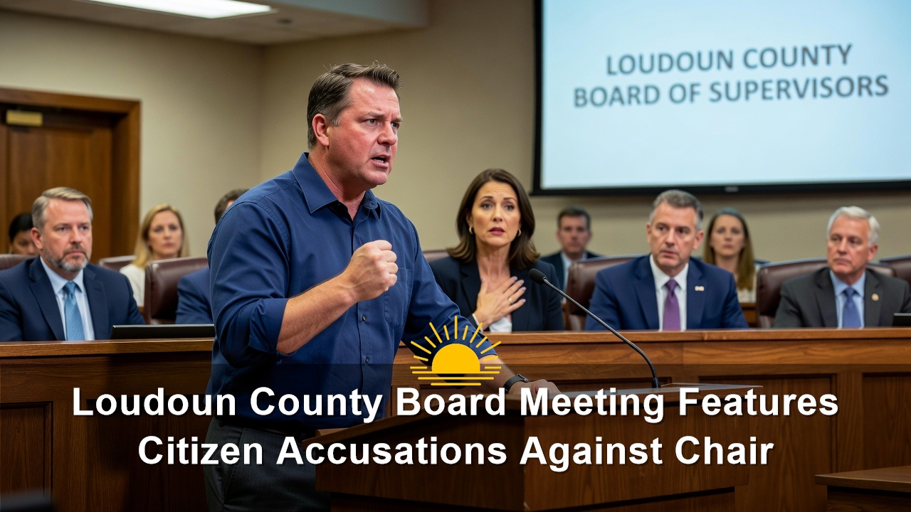 Loudoun County Board Meeting Features Citizen Accusations Against Chair Phyllis Randall