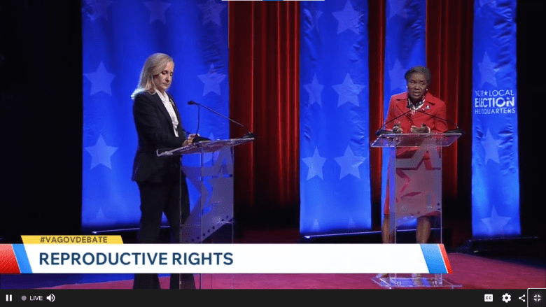 Earle-Sears and Spanberger spar over Jones’ text in their one debate
