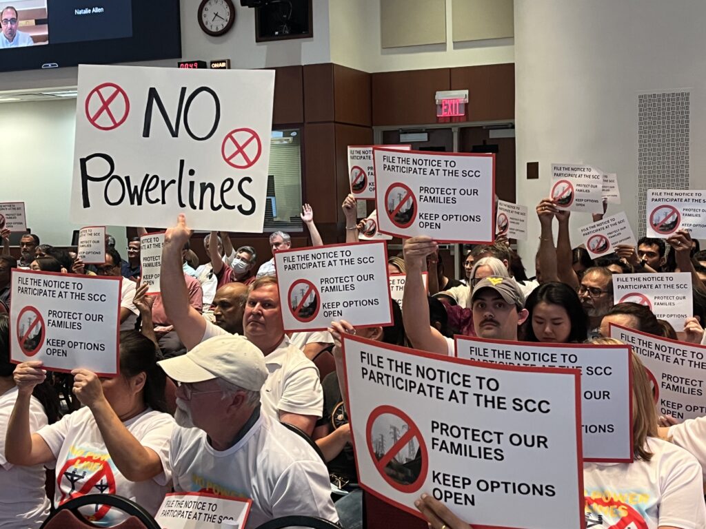 Loudoun County neighbors fight proposed Dominion transmission lines for Data Center Alley