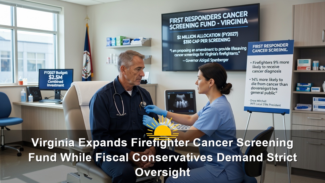 Virginia Expands Firefighter Cancer Screening Fund