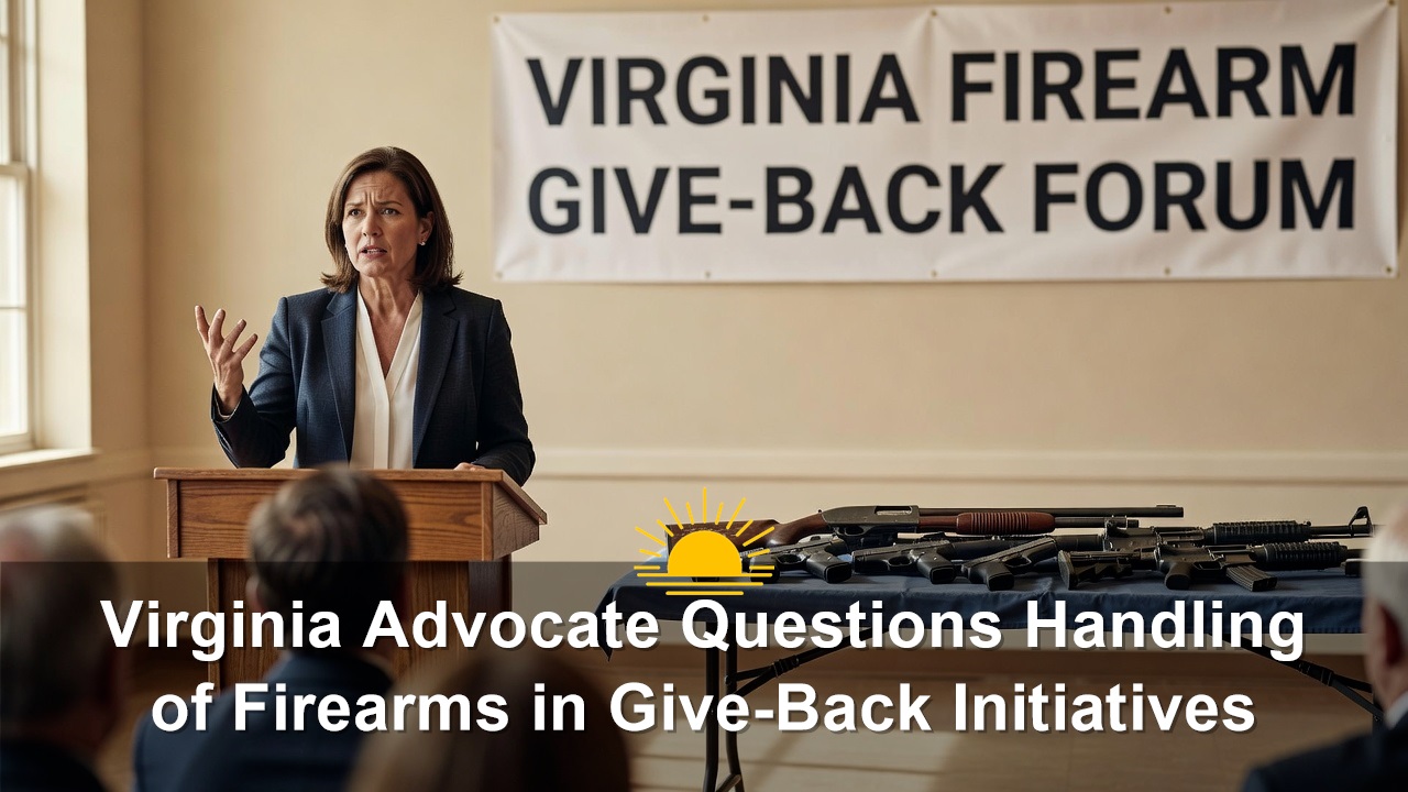 Virginia Advocate Questions Handling of Firearms in Buy-Back Initiatives