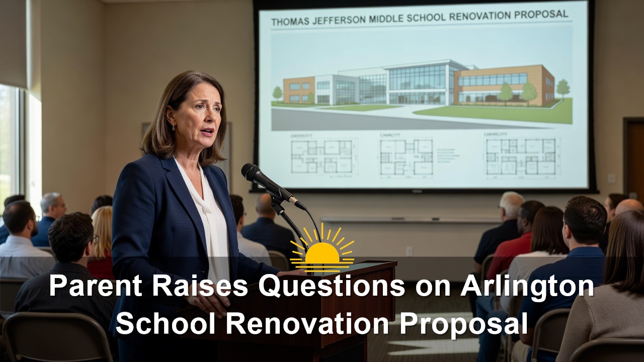 Parent Raises Questions on Arlington School Renovation Proposal