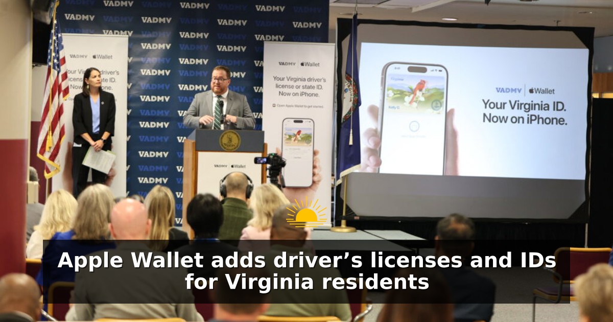 Virginia Department of Motor Vehicles Commissioner Saundra Jack and Secretary of Transportation Nick Donohue at a press event on Aug. 26, 2026. (Photo by Nathaniel Cline/Virginia Mercury)