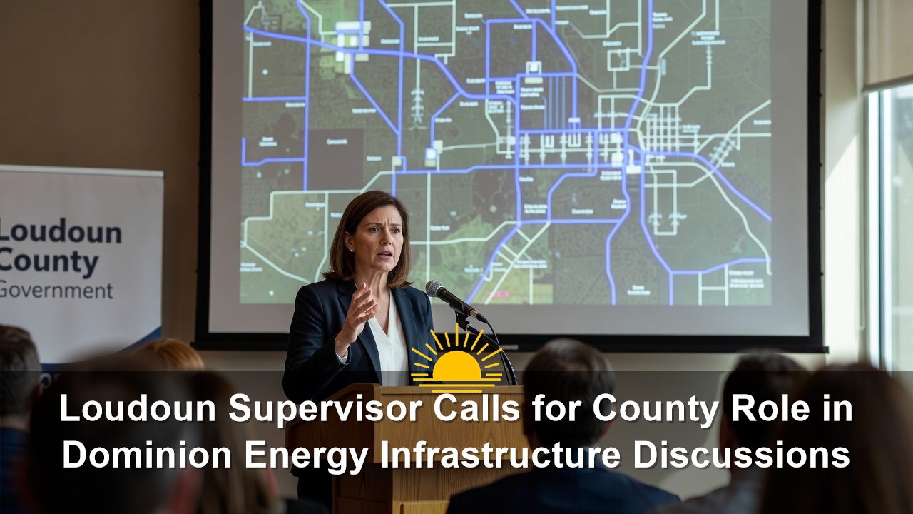 Loudoun Supervisor Juli Briskman Calls for County Role in Dominion Energy Infrastructure Discussions