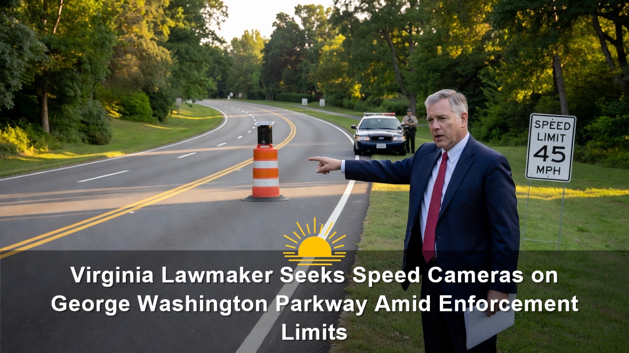 Virginia Lawmaker Scott Surovell Seeks Speed Cameras on George Washington Parkway Amid Enforcement Limits
