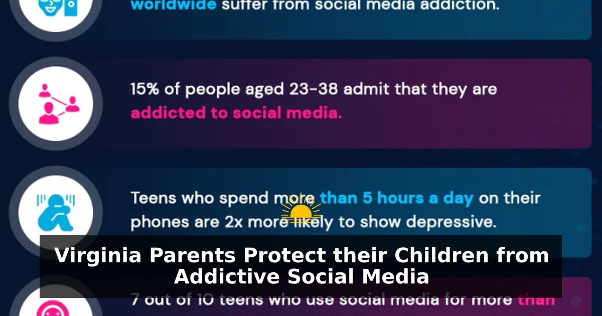 Virginia Parents Protect their Children from Addictive Social Media