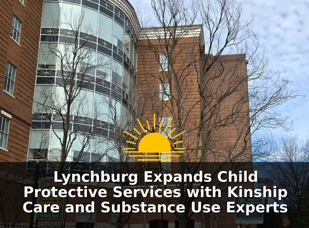 The Lynchburg Human Services Building. Photo by Emma Malinak.