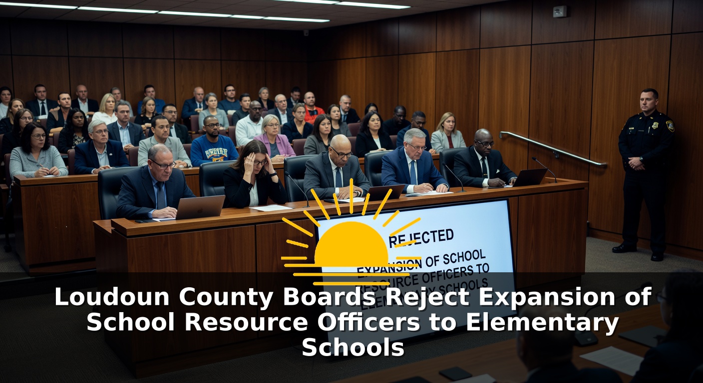 Loudoun County Boards Reject Expansion of School Resource Officers to Elementary Schools