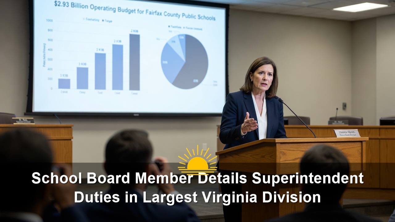 School Board Member Melanie Meren Details Superintendent Duties in Largest Virginia Division