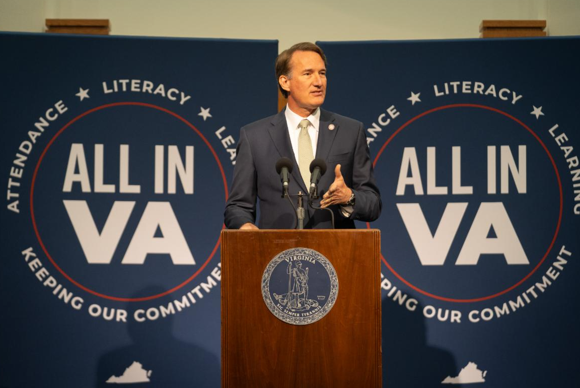 Virginia Students Starting to Recover from Post-Pandemic Learning Loss says Governor Glenn Youngkin