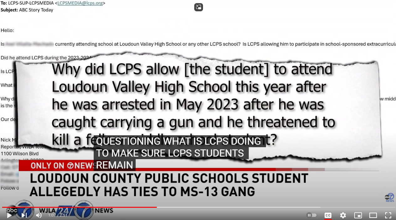Guns and MS-13 Inside Loudoun County Public School System