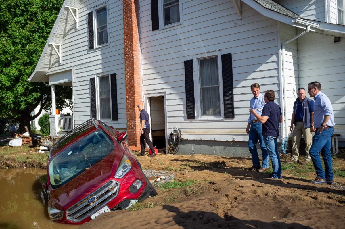 Storm Damage Caused by Hurricane Helene in Southwest Virginia
