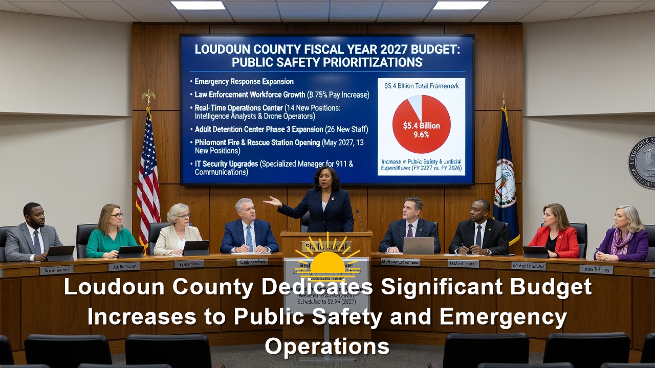 Loudoun County Dedicates Significant Budget Increases to Public Safety and Emergency Operations