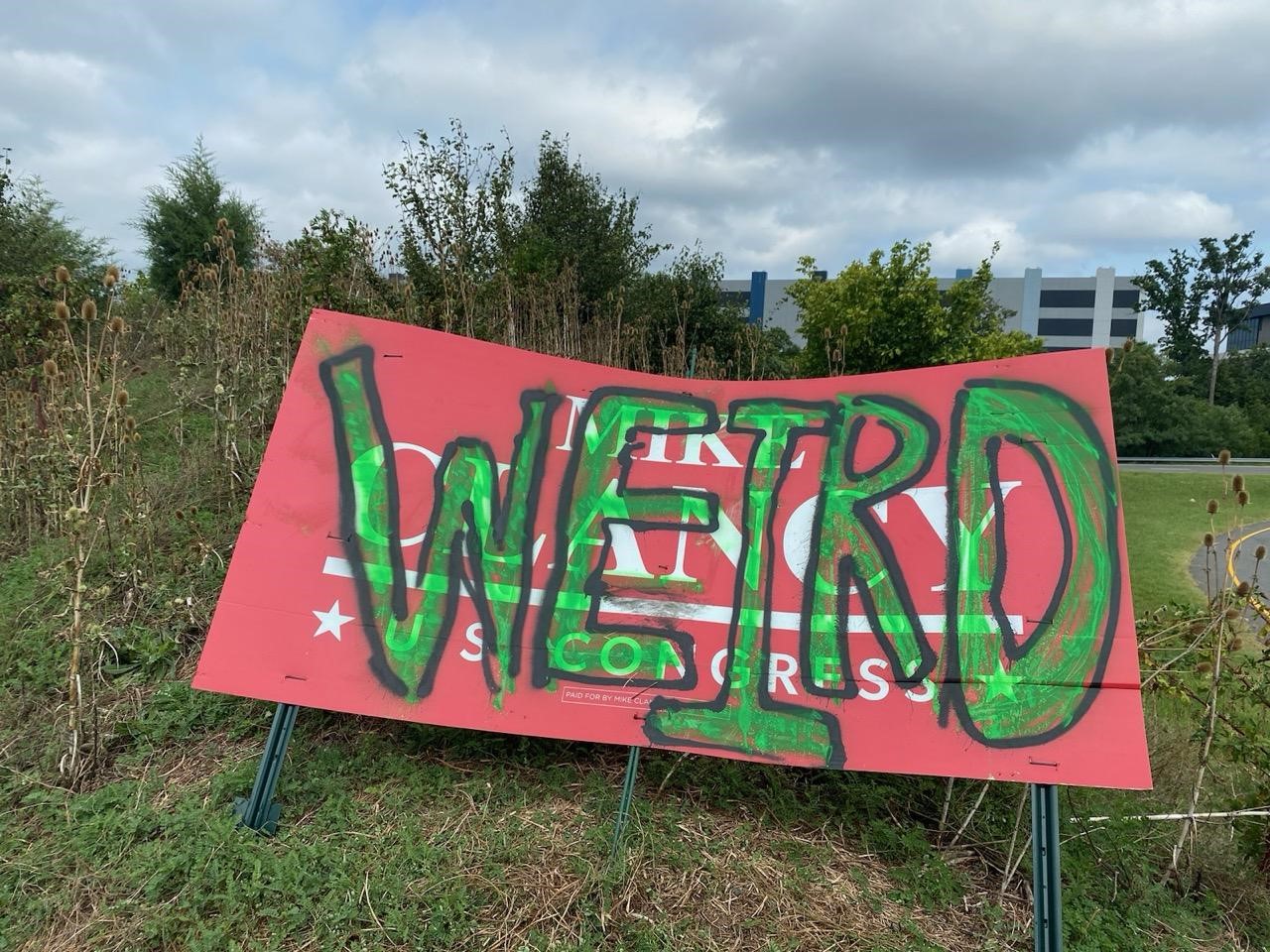 Statement from Mike Clancy on Vandalism of Campaign Sign