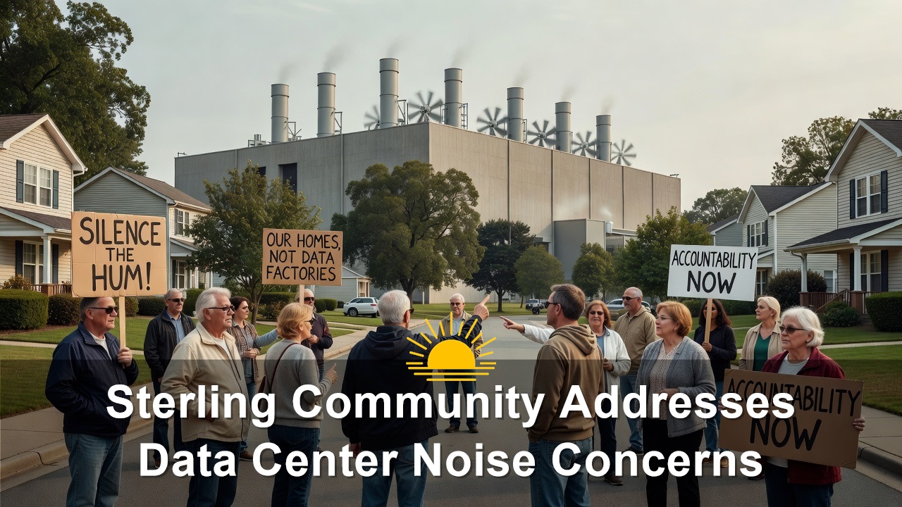 Sterling Community Addresses Data Center Noise Concerns