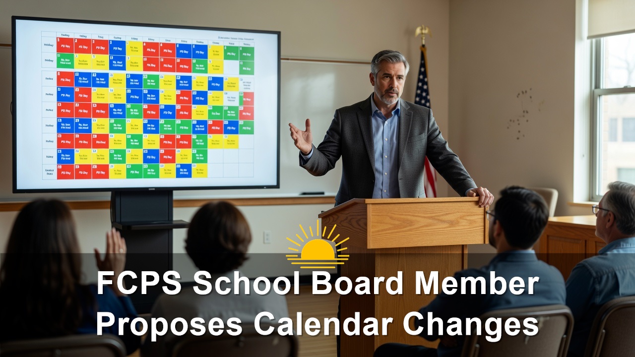 FCPS School Board Member Proposes Calendar Changes