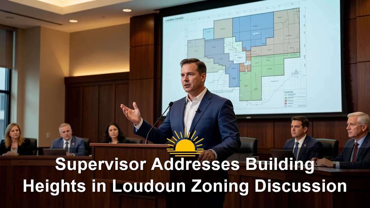 Supervisor Matt Letourneau Addresses Building Heights in Loudoun Zoning Discussion