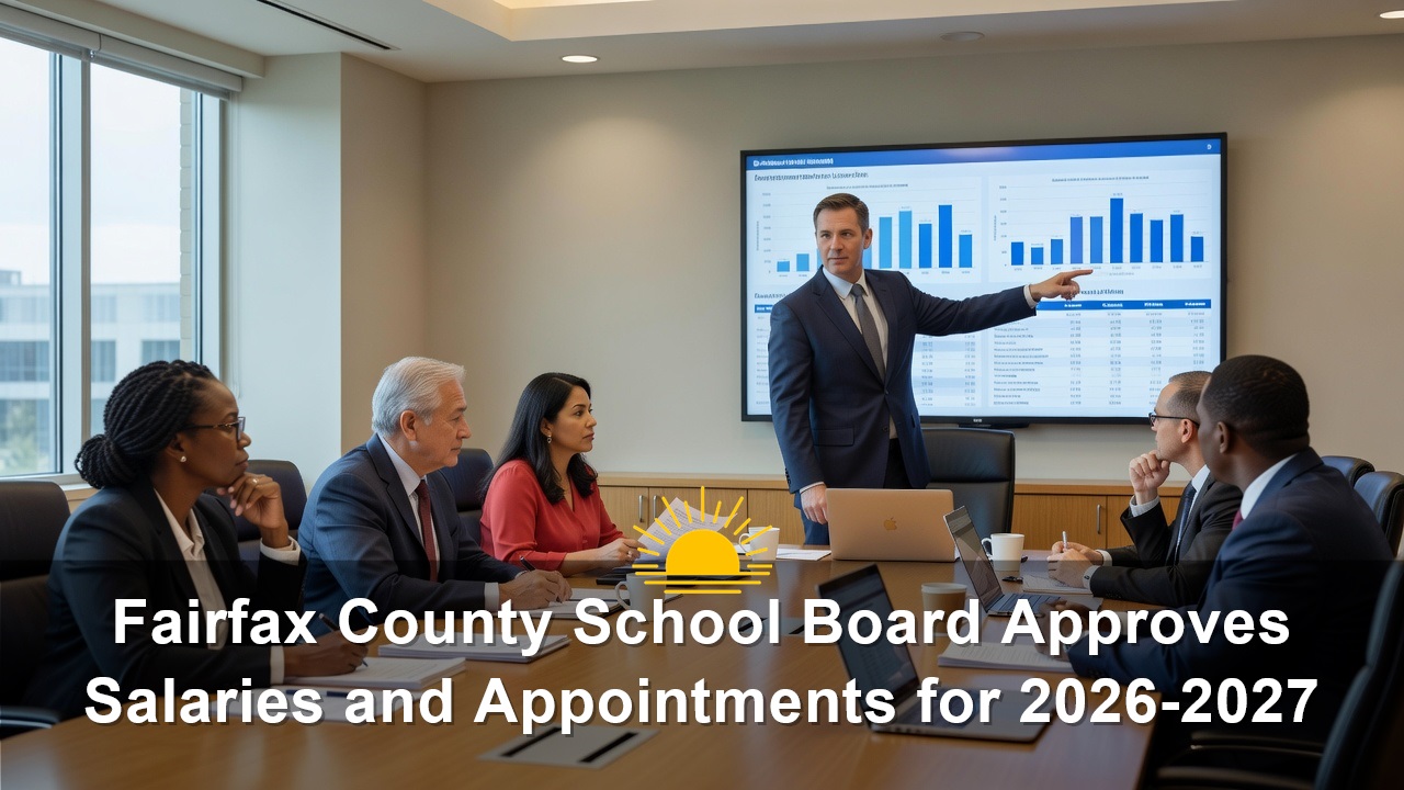 Fairfax County School Board Approves Salaries and Appointments for 2026-2027
