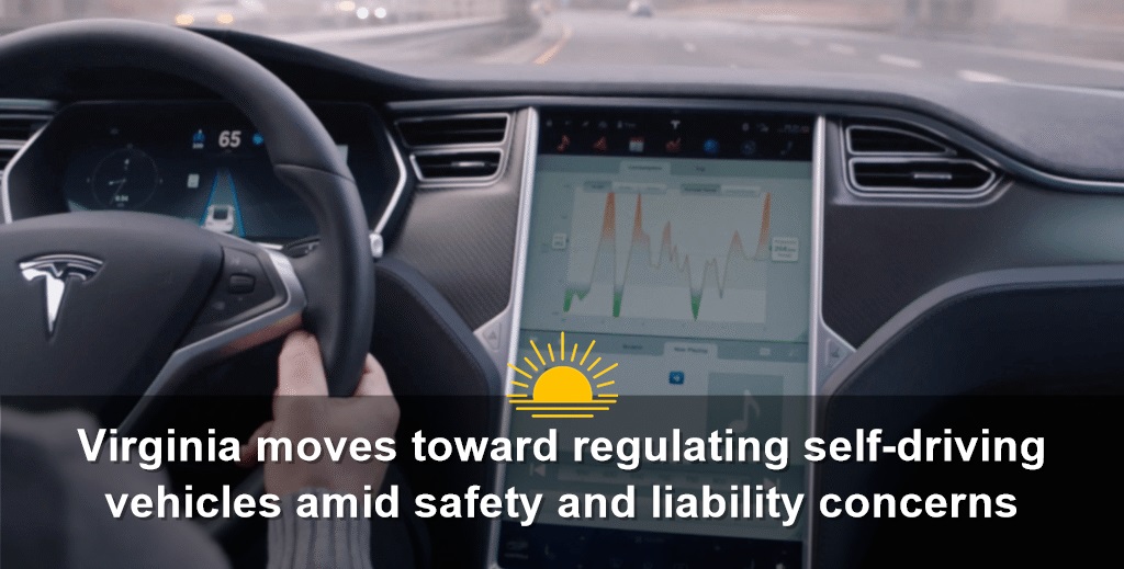 Tesla vehicles can operate in a semi-autonomous mode but a safety feature requires drivers to periodically apply pressure to the wheel with their hands. (Photo courtesy of Tesla)