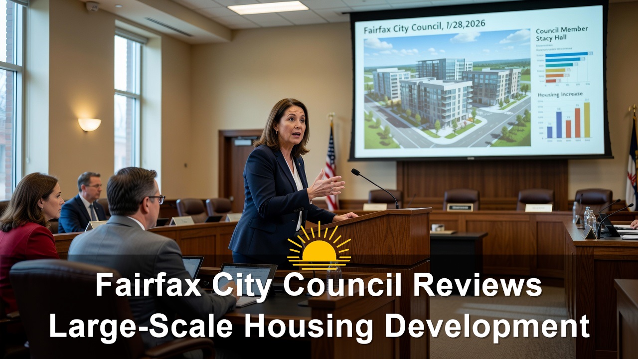 Fairfax City Council Reviews Large-Scale Housing Development