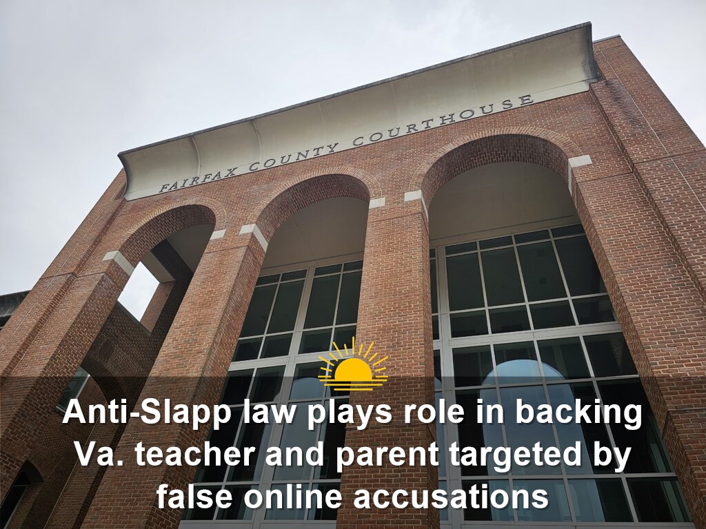 The Fairfax County courthouse. (Photo by Charlie Paullin/Virginia Mercury).