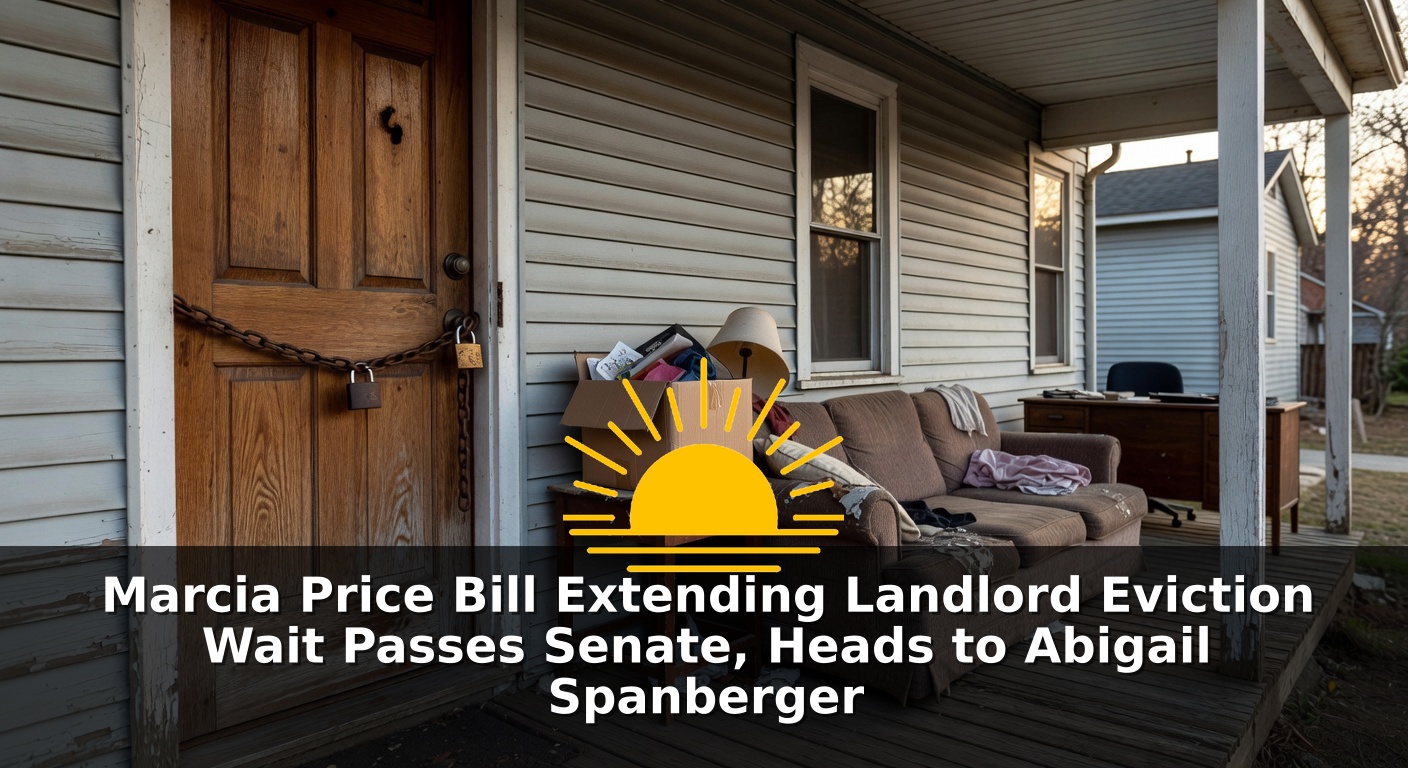 Marcia Price Bill Extending Landlord Eviction Wait Passes Senate, Heads to Abigail Spanberger