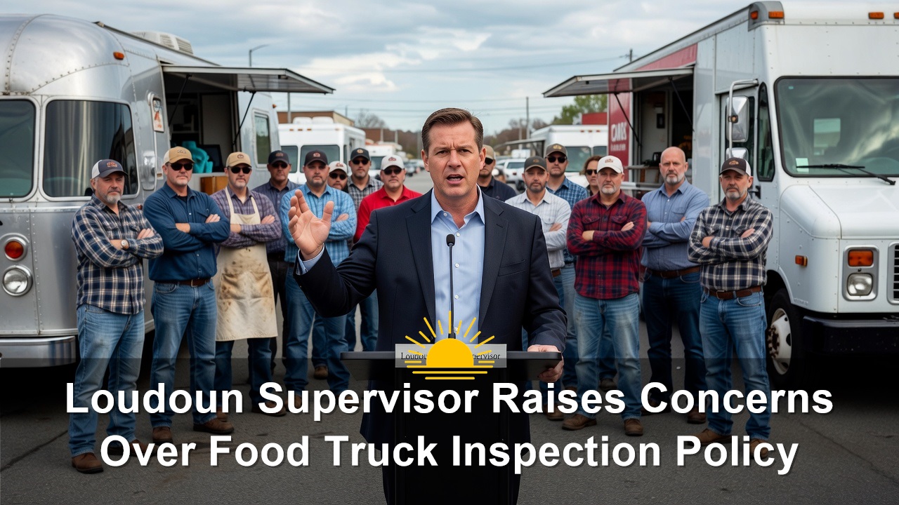 Loudoun Supervisor Caleb Kershner Raises Concerns Over Food Truck Inspection Policy