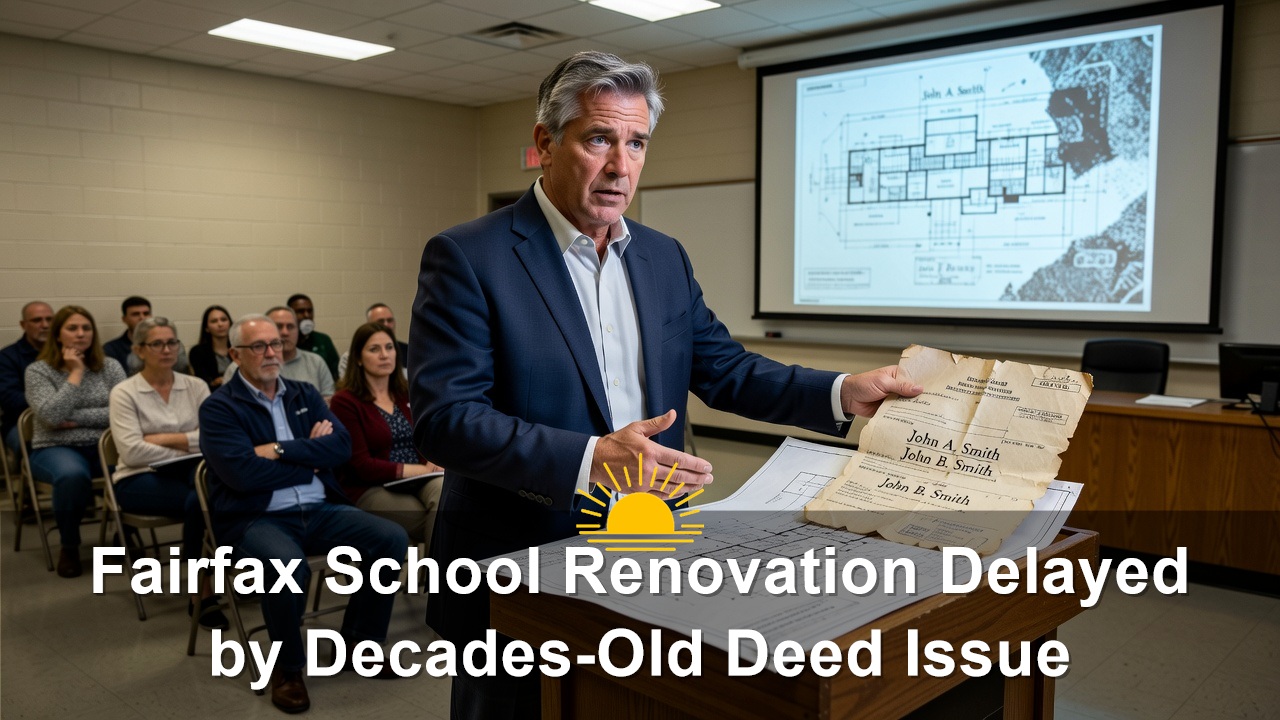 Fairfax School Renovation Delayed by Decades-Old Deed Issue