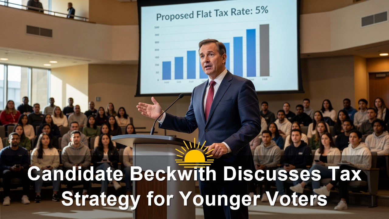 Candidate David Beckwith Discusses Tax Strategy for Younger Voters
