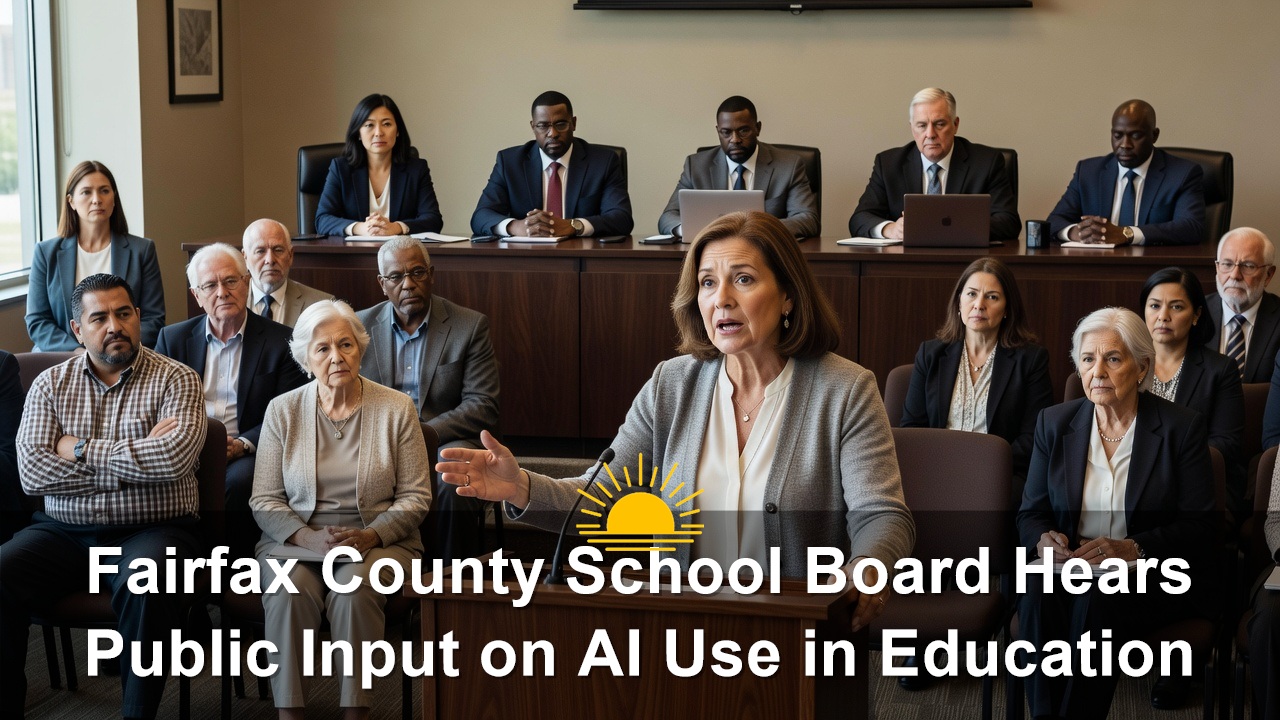 Fairfax County School Board Hears Public Input on AI Use in Education