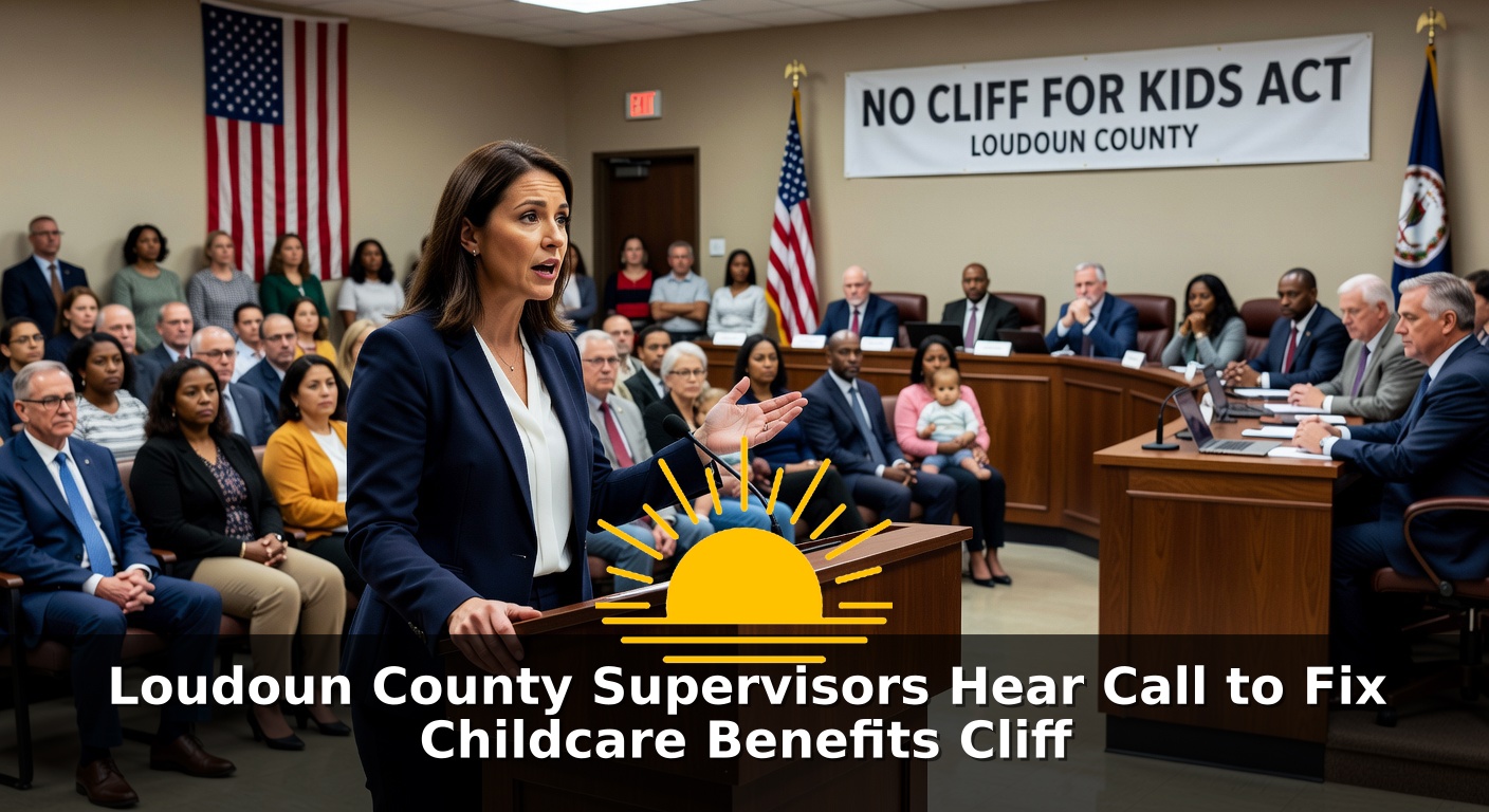 Loudoun County Supervisors Hear Call to Fix Childcare Benefits Cliff