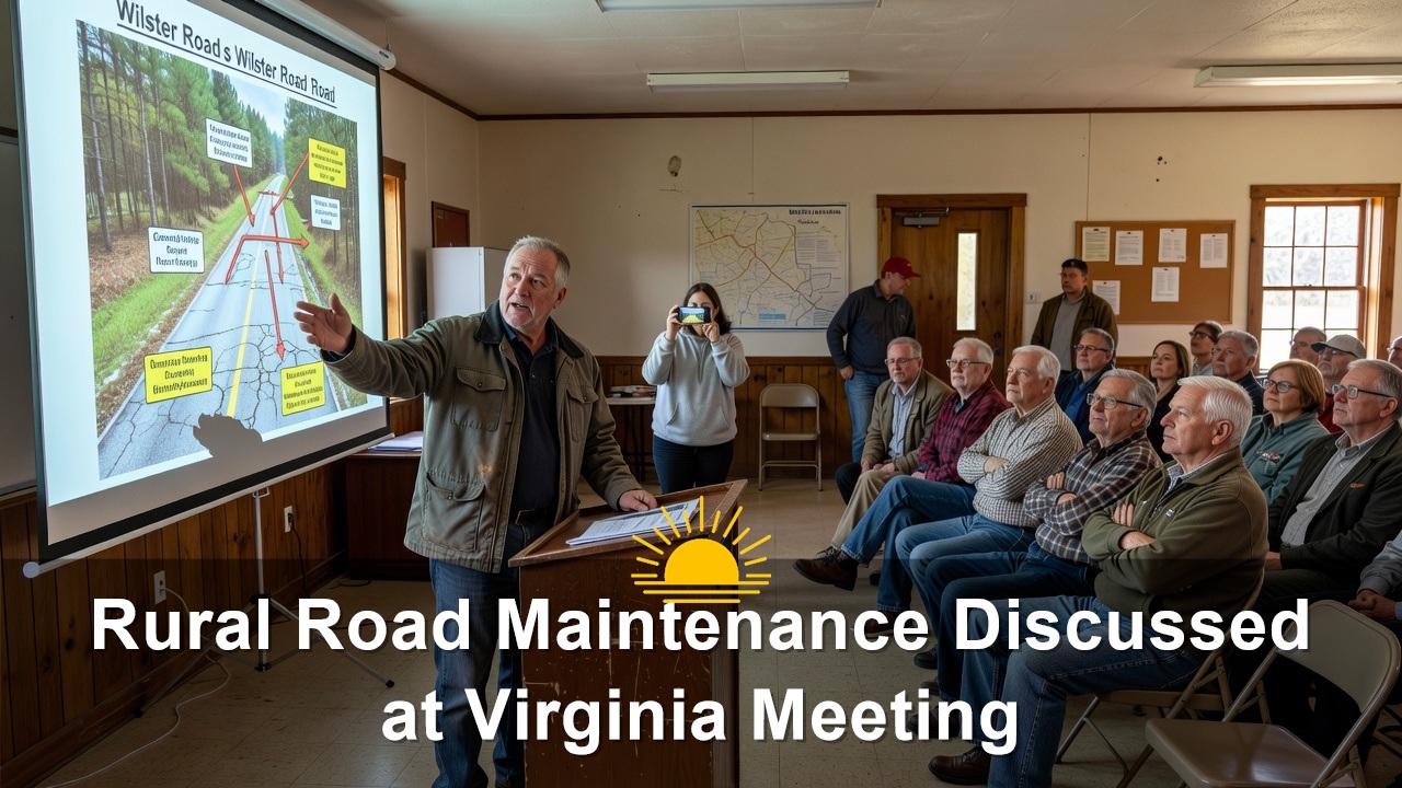Rural Road Maintenance Discussed at Loudoun Board of Supervisors Meeting