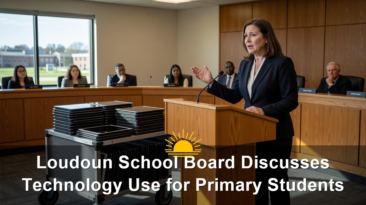 Loudoun School Board Lauren Shernoff Discusses Technology Use for Primary Students