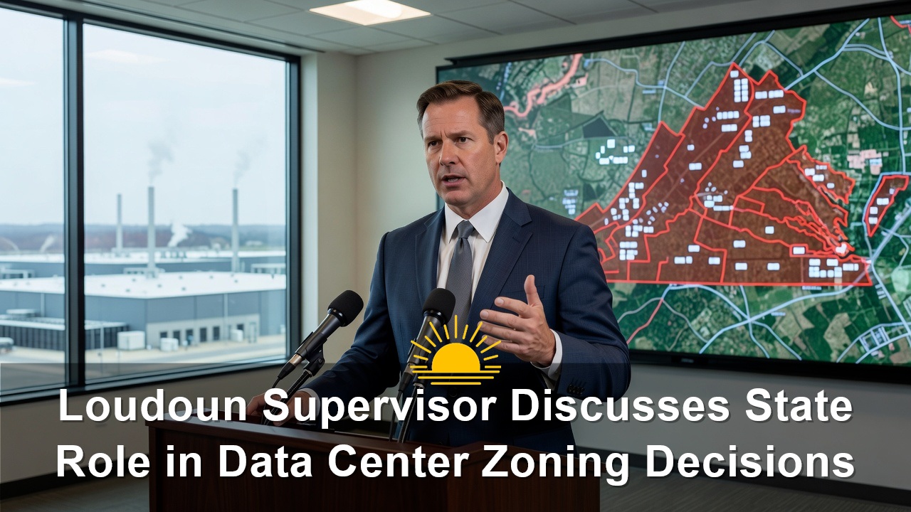 Loudoun Supervisor Discusses State Role in Data Center Zoning Decisions