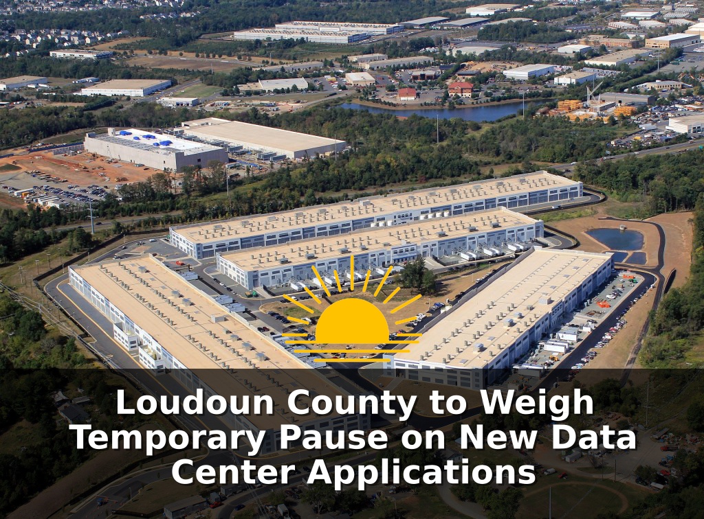 Loudoun County to Weigh Temporary Pause on New Data Center Applications