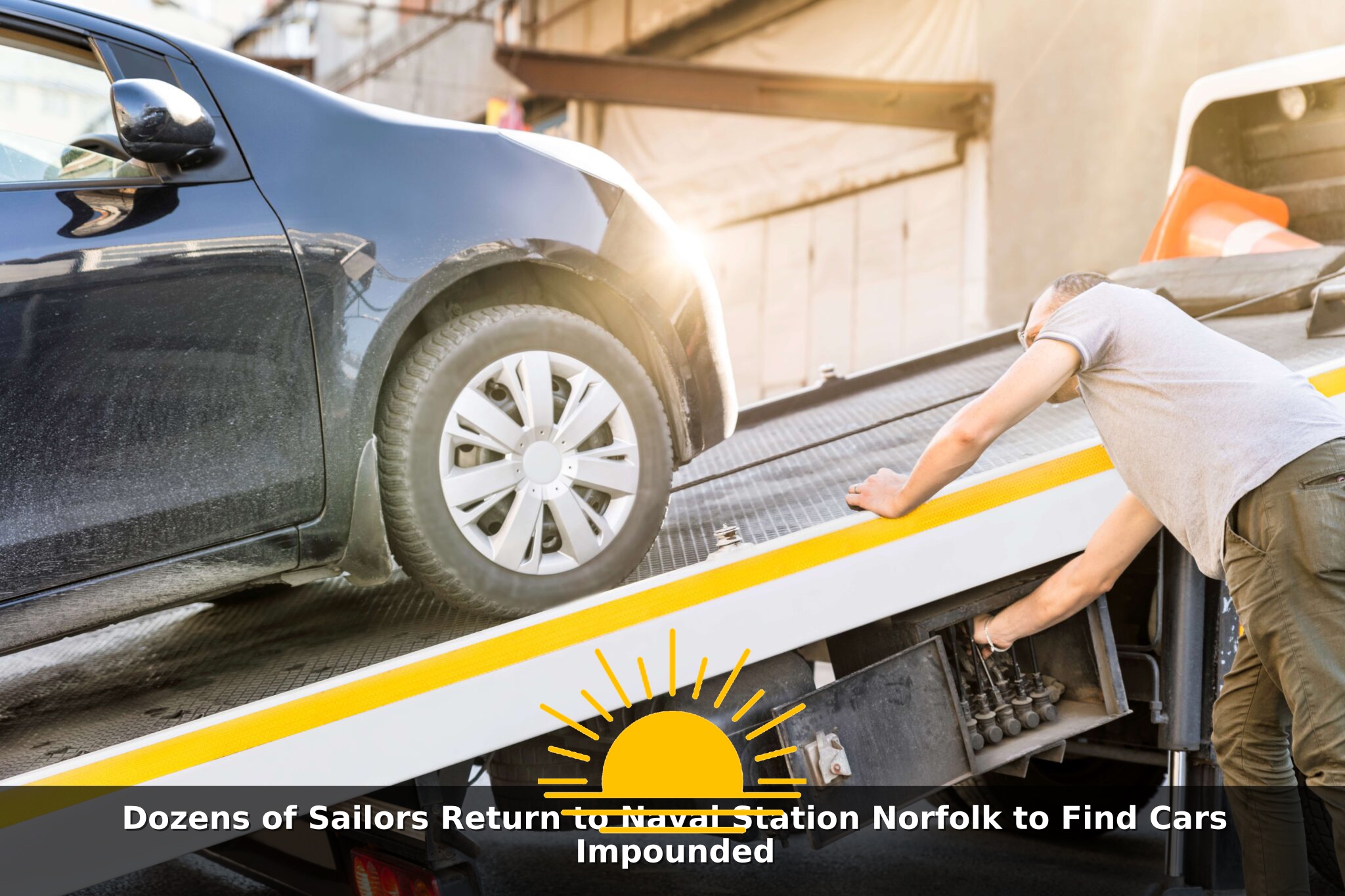 Dozens of Sailors Return to Naval Station Norfolk to Find Cars Impounded