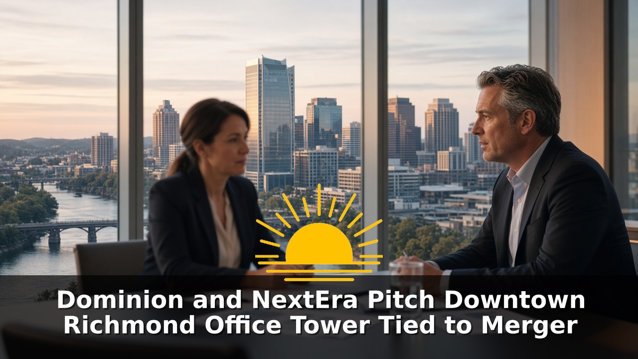 Dominion and NextEra Pitch Downtown Richmond Office Tower Tied to Merger