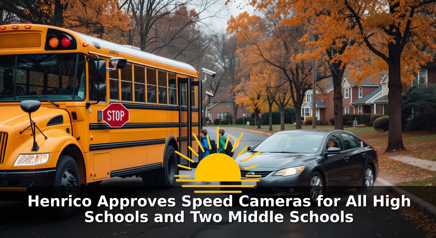 Henrico Approves Speed Cameras for All High Schools and Two Middle Schools