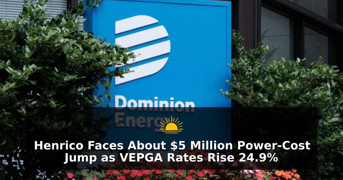 A sign outside of a Dominion Energy office building in downtown Richmond. (Photo by Ned Oliver/ Virginia Mercury)