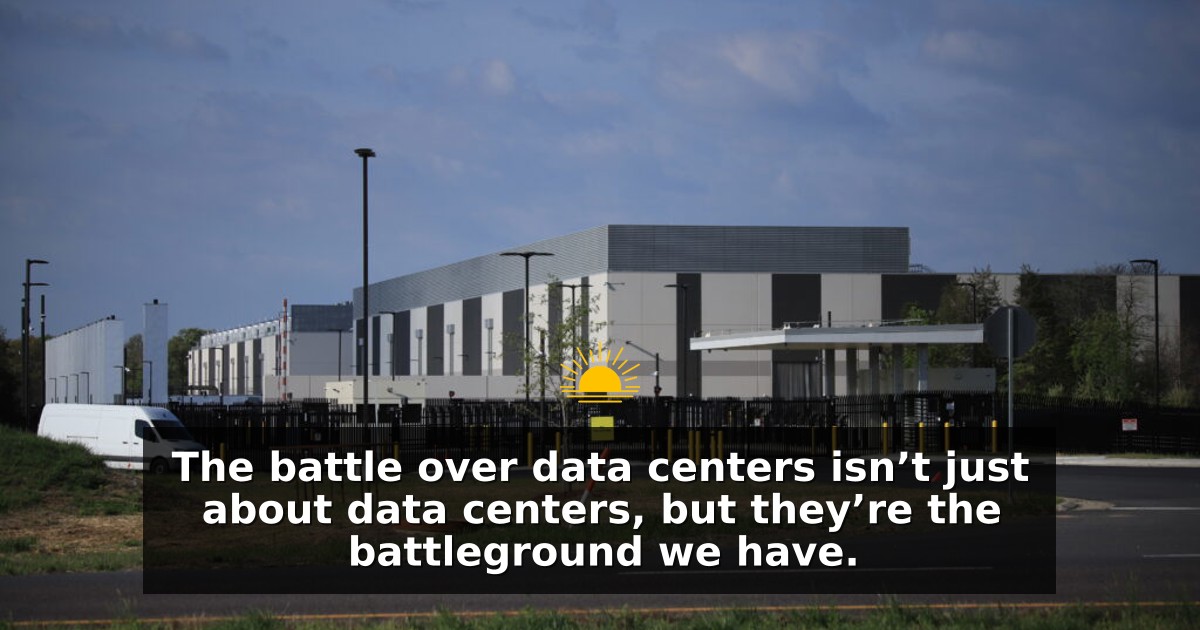 Marvell data center in Culpeper County, Virginia. Virginia has the highest concentration of data centers in the world. (Photo by Evan Visconti/Virginia Mercury)