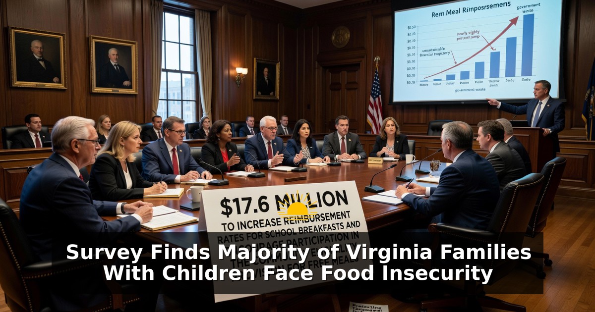 Survey Finds Majority of Virginia Families With Children Face Food Insecurity