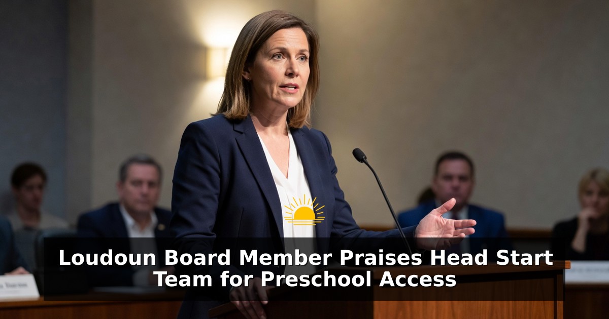 Loudoun Board Member Praises Head Start Team for Preschool Access