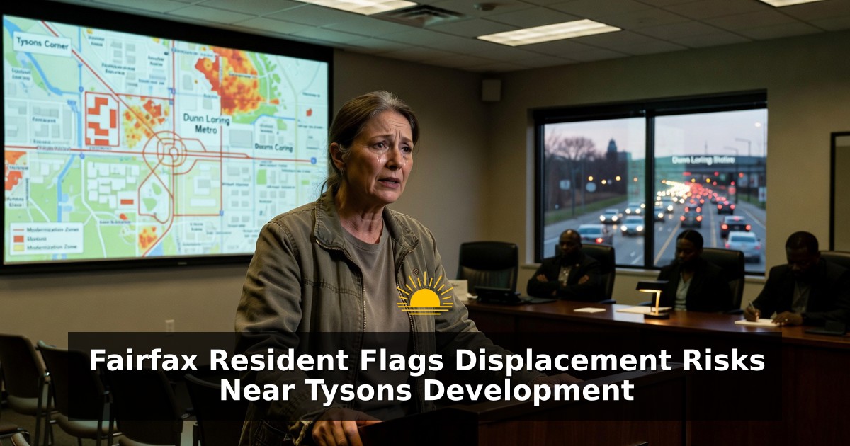 Fairfax Resident Flags Displacement Risks Near Tysons Development