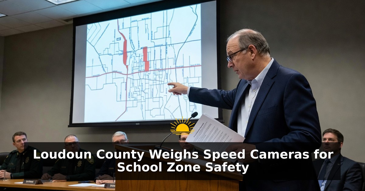 Loudoun County Weighs Speed Cameras for School Zone Safety