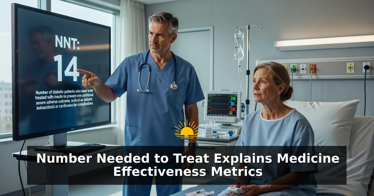 Number Needed to Treat Explains Medicine Effectiveness Metrics