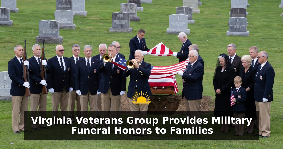 Virginia Veterans Group Provides Military Funeral Honors to Families